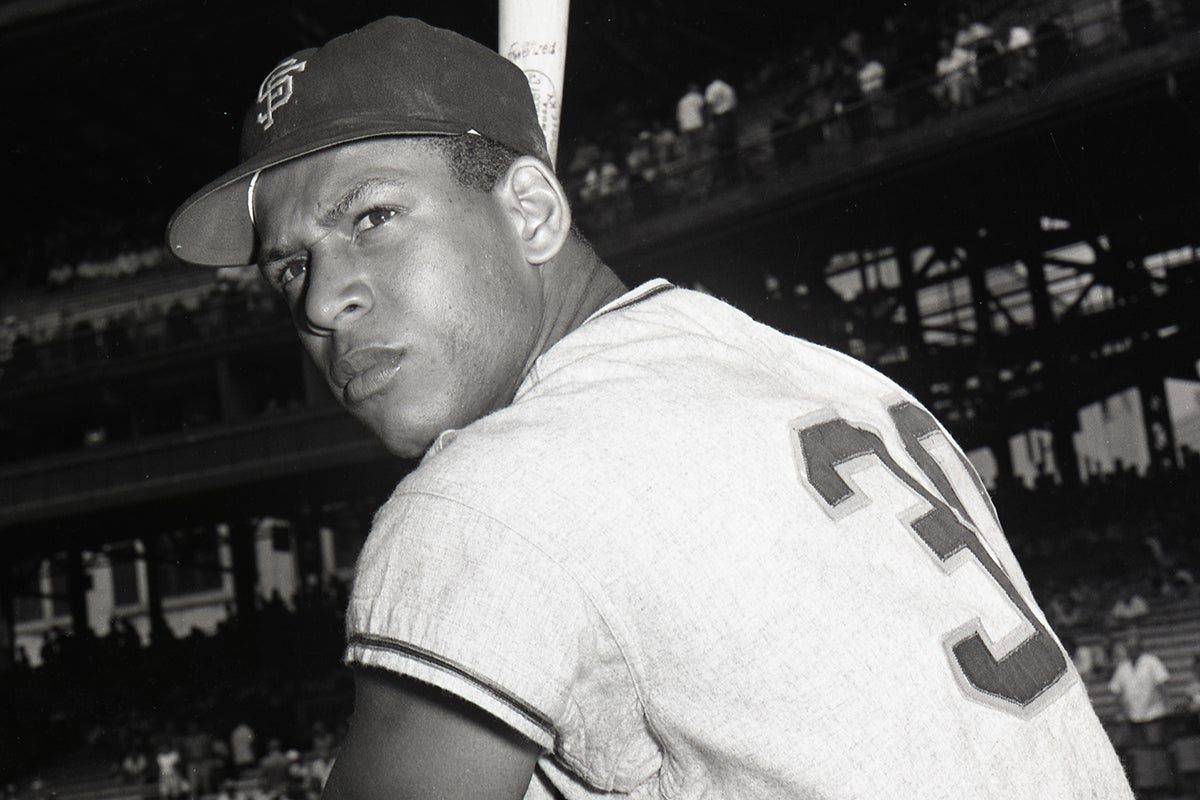 Batting portrait of Orlando Cepeda